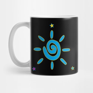 Three Stars and a Sun Mug